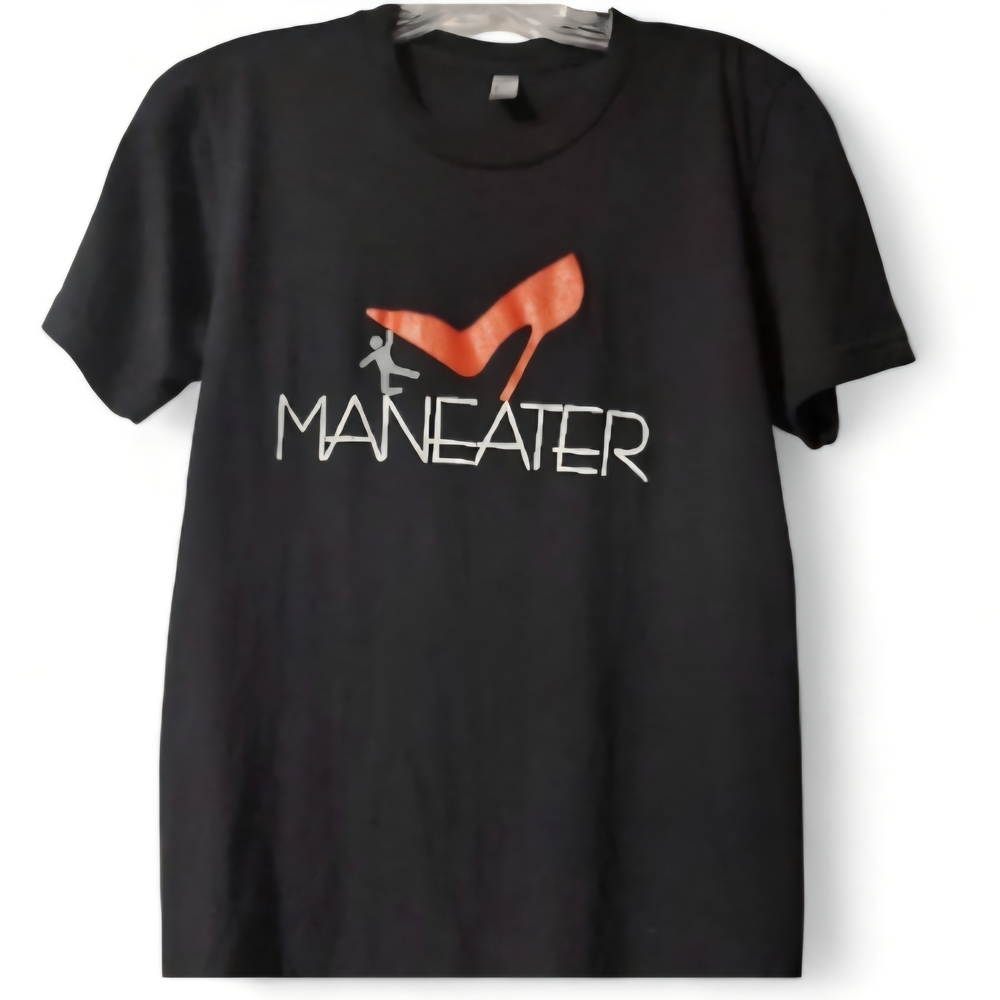 American Apparel Black Maneater Tee